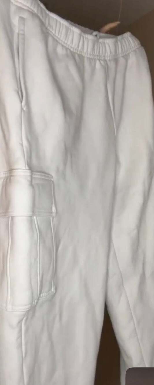 Aritzia Cozy Fleece Boyfriend Cargo Sweatpants